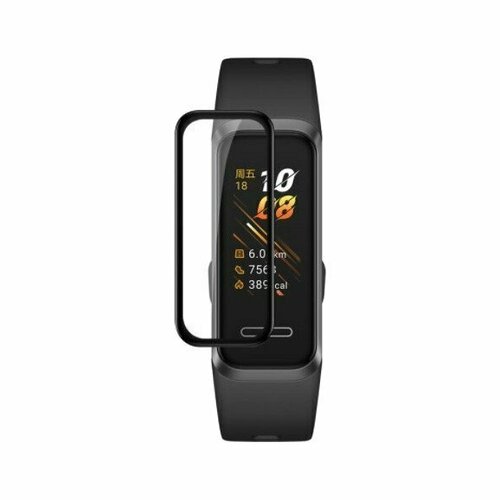 Защитная пленка AG-Ceramics для Huawei Band 4 (полное покрытие) черный защитная пленка ag ceramics для poco f3 полное покрытие черный