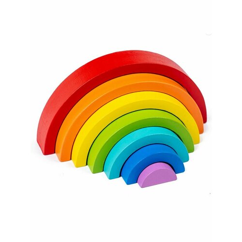 Деревянные игрушки пирамидка игрушечная