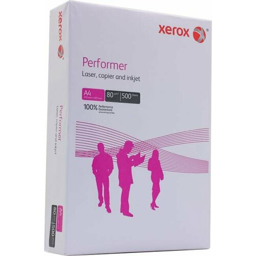 бумага xerox a4 performer 80 г м² 500 лист 5 пачк белый Бумага Xerox Performer