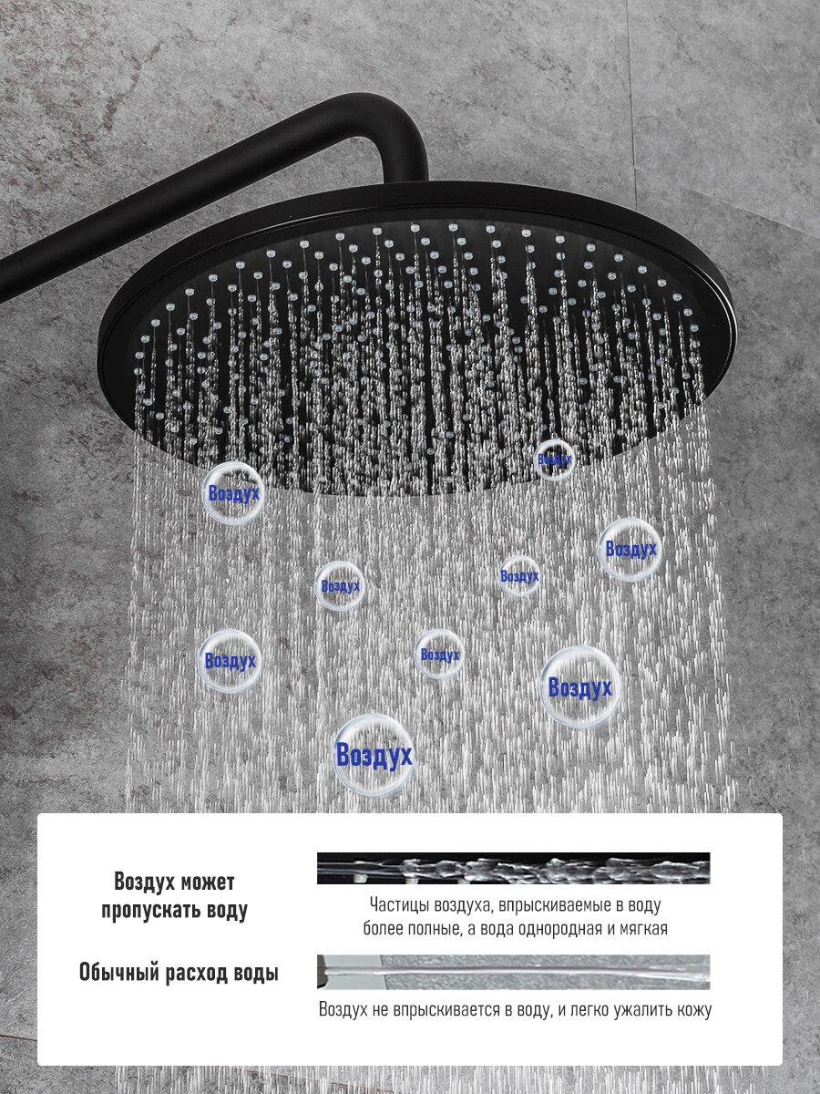 Душевая стойка Gappo G2495 - фото №6