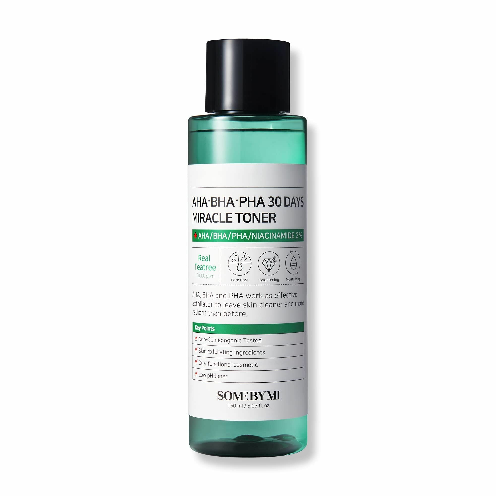 SOME BY MI Тонер с кислотами для проблемной кожи Aha Bha Pha 30 Days Miracle Toner