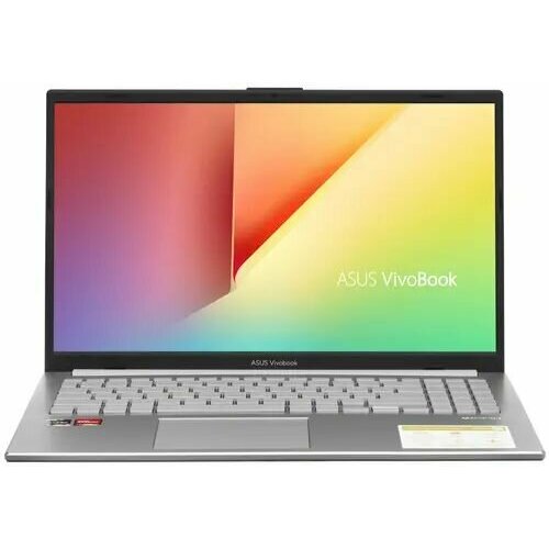 15.6 Ноутбук ASUS Vivobook Go 15 E1504FA-BQ657 серебристый ноутбук 15 6 asus vivobook go e1504fa bq657 fhd ips ryzen 3 7320u 8192 ssd 256 uma dos silver