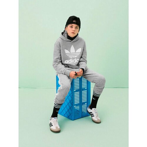 Брюки adidas, размер 13/14Y [METY], серый