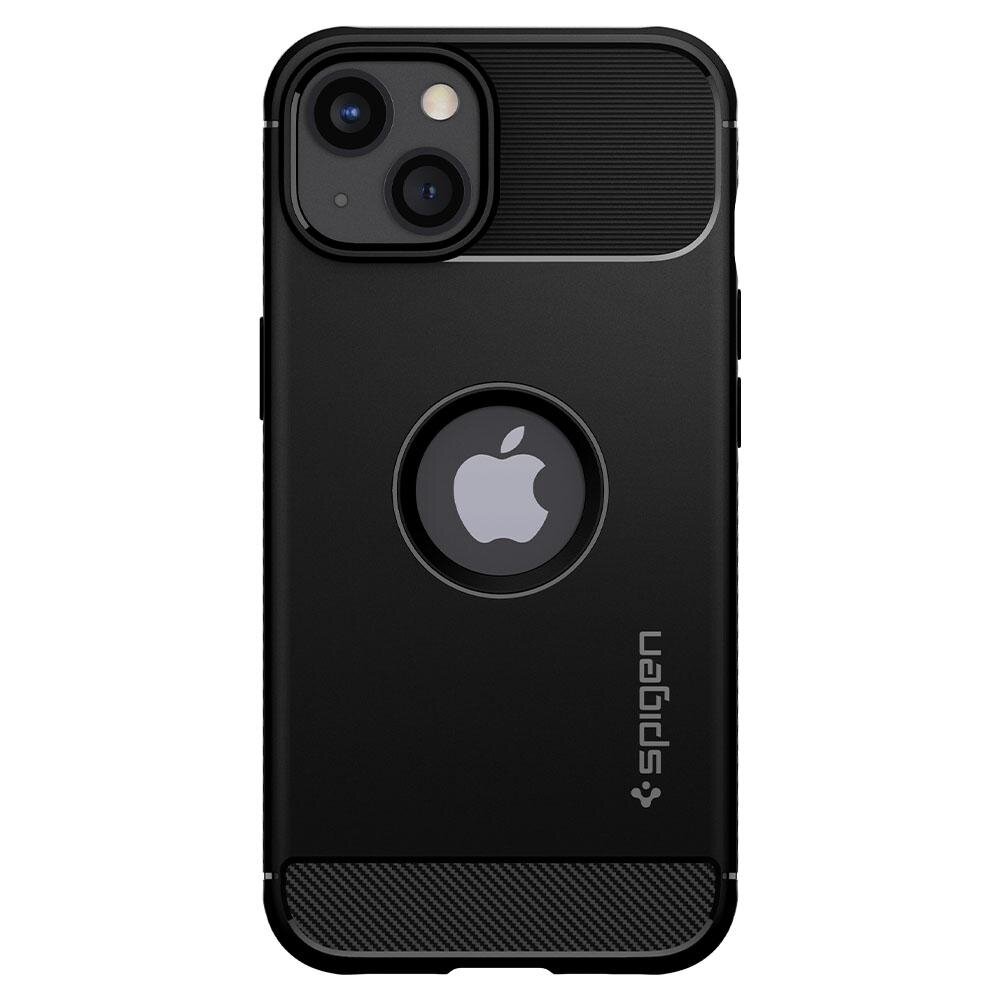 Чехол SPIGEN для iPhone 13 - Rugged Armor - Черный - ACS03518