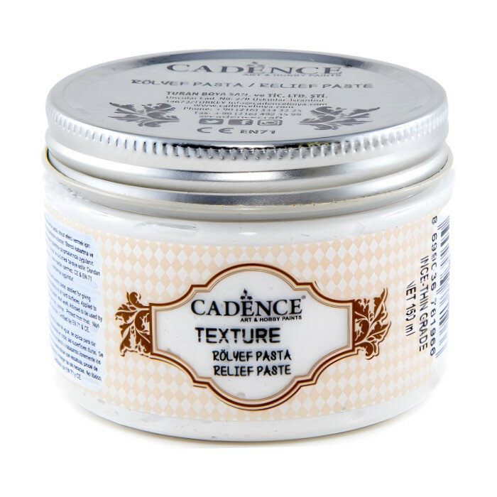 Текстурная рельефная паста Cadence Texture Relief Paste 150 ml.