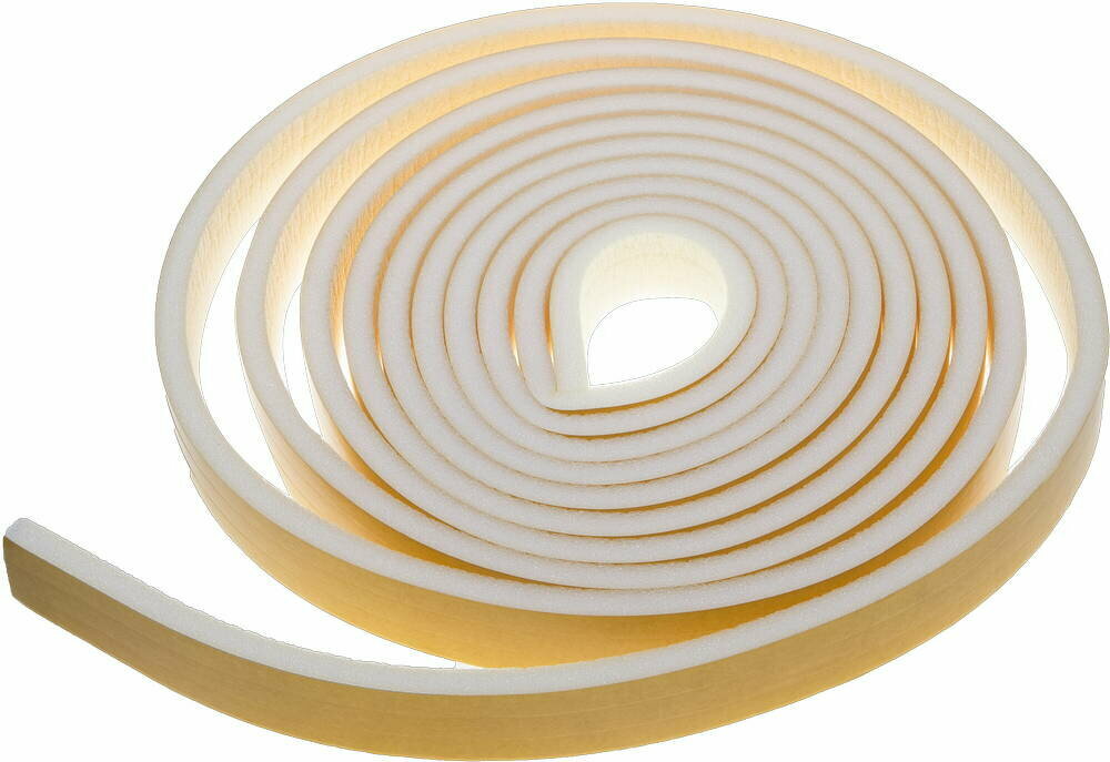 Самоклеящийся уплотнитель 5x8 мм 18 м прочный герметик