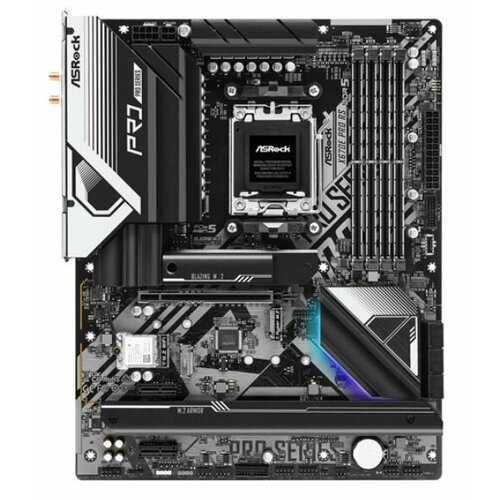 Материнская плата ASRock X670E Pro RS X670E Pro RS - AM5 AMD X670 4хDDR5-5200 МГц 1хPCI-Ex16 5хM2 Standard-ATX 97909₽