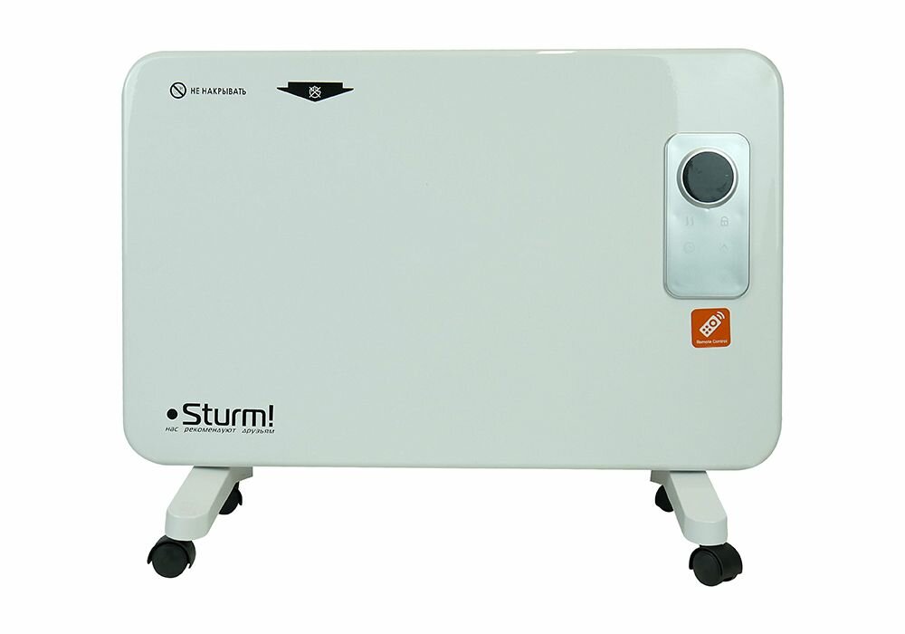 Обогреватель конвекторный Sturm! CH1000D (2 режима пульт ДУ дисплей термостат напольный/настенный)