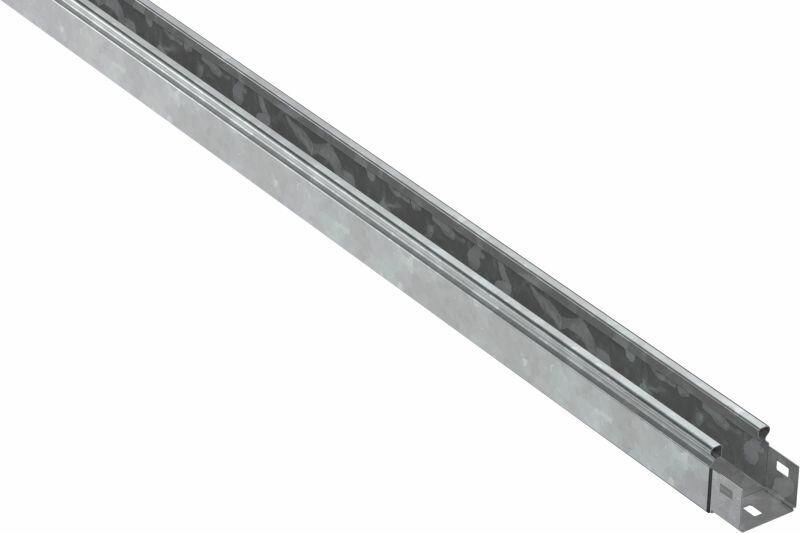 Лоток листовой неперфорир. 50х50 L3000 сталь 1.2мм HDZ IEK CLN10-050-050-120-3-M-HDZ