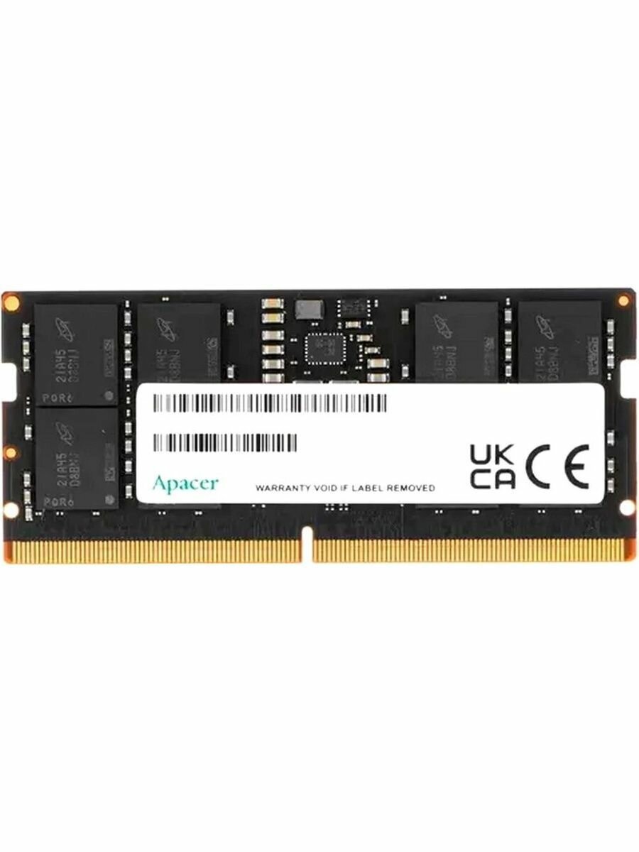 Модуль памяти SODIMM DDR5 8GB Apacer FS.08G2A. RTH PC5-38400, 4800MHz, CL40, 1.1V, RTL