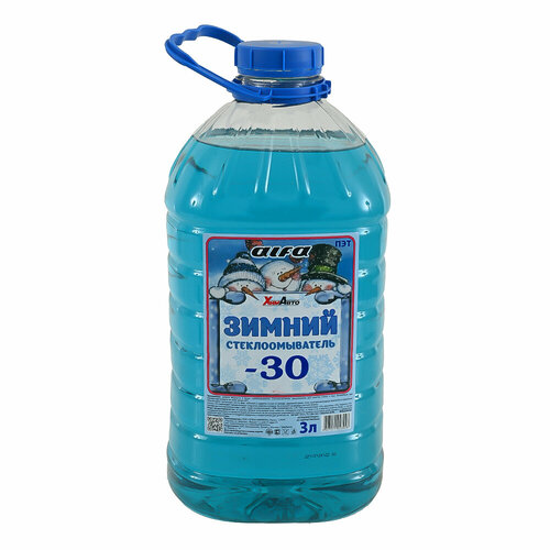 Жидкость незамерзающая ALFA -30° 3 л WA22946