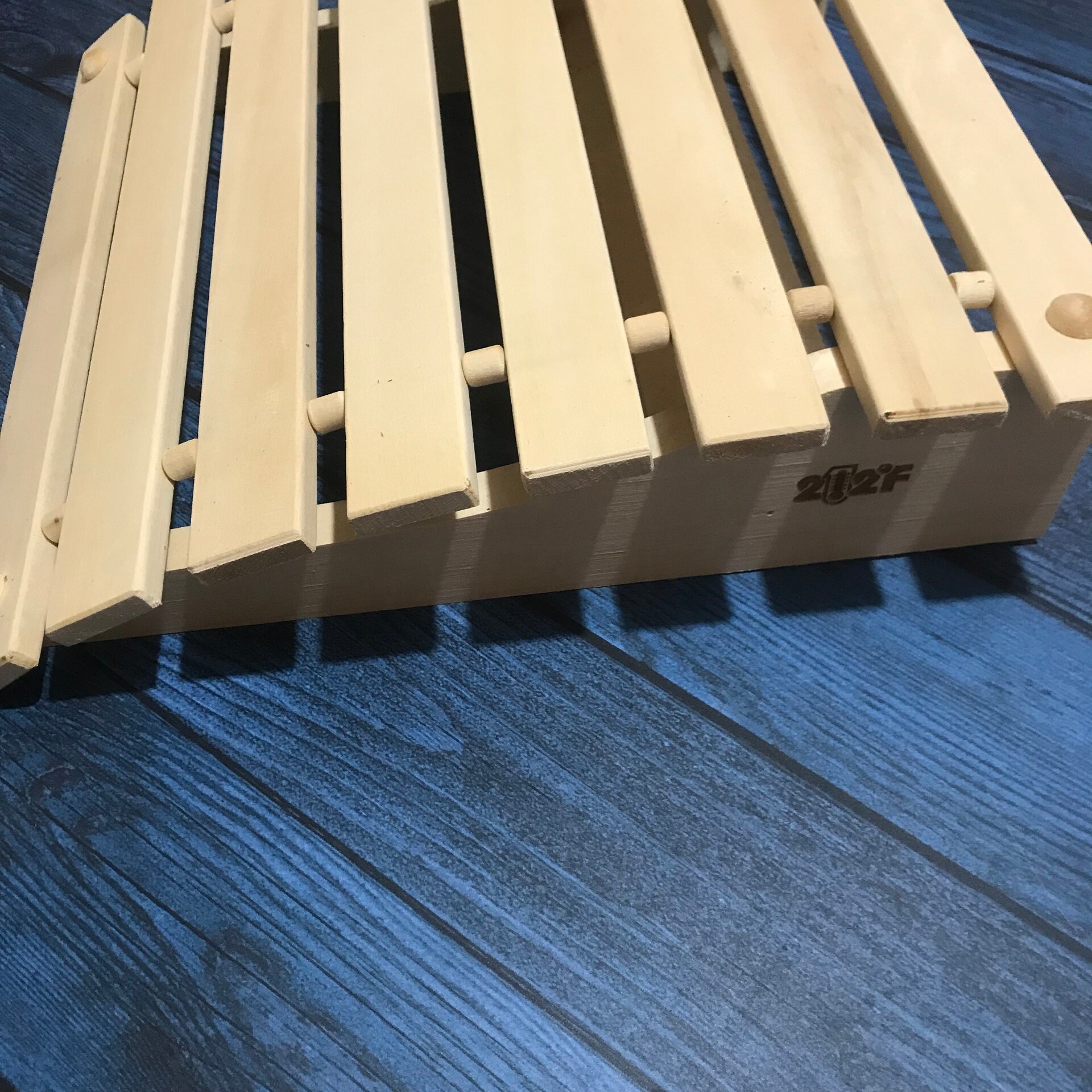 Подголовник для бани анатомический, 30х35 см, усиленный, липа. — фото 1