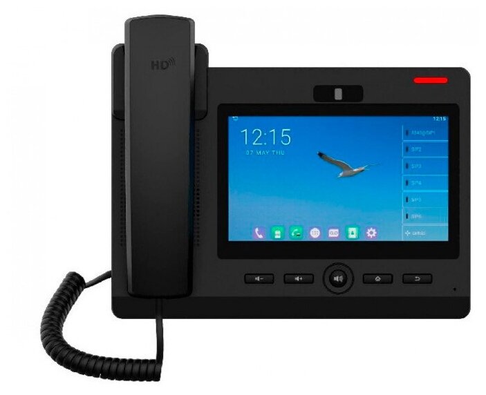 Телефон IP Fanvil F600S, цветной, сенсорный экран, 20 телефонных линий