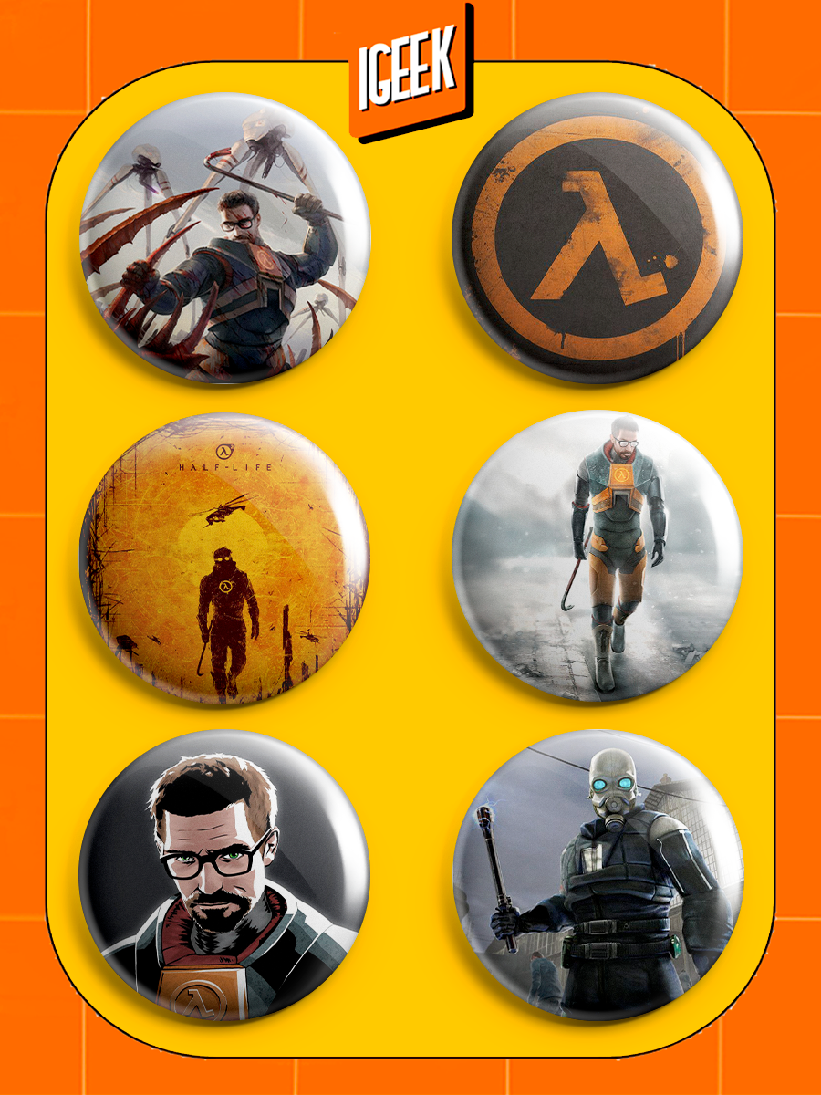 Набор значков Half-Life 2 37 мм