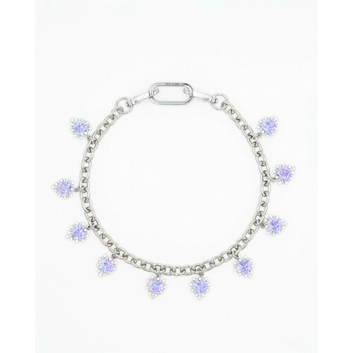 Колье TATI YORK фианит длина 40 см фиолетовый 16800₽