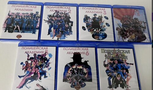 Изображение товара Полицейская академия. Blu-ray коллекция фильмов