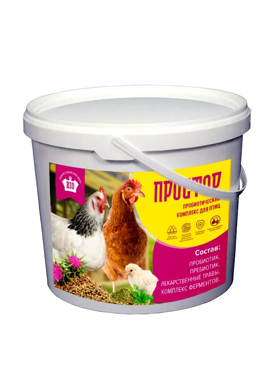 Ферментно пробиотический комплекс для птиц  Простор 