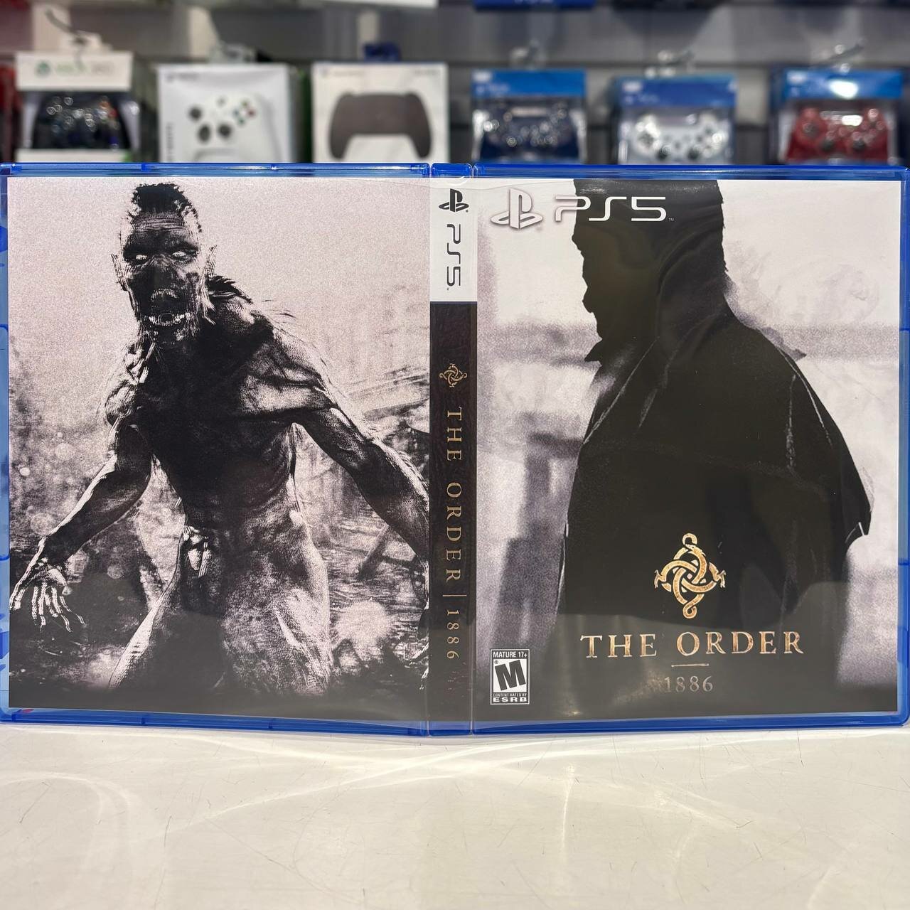 Игра "The Order: 1886/ Орден 1886" PS5 - Кастомная обложка для диска №4