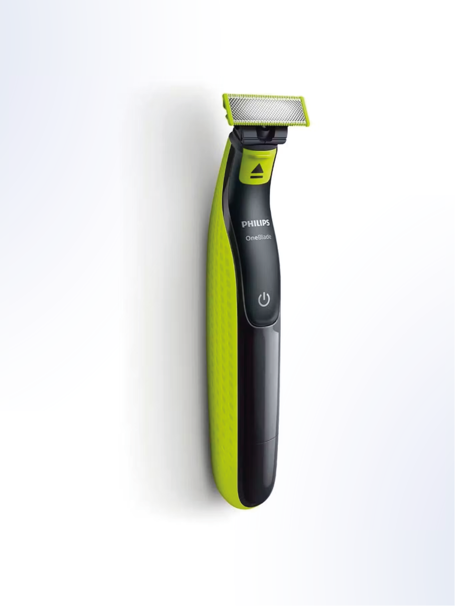 Триммер Philips OneBlade QP2724/10 RU, салатовый/угольно-серый — фото 1