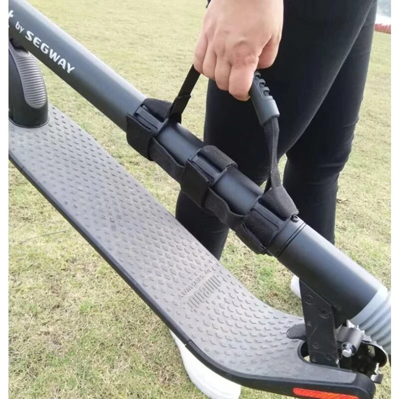 Скейтборды Xiaomi Универсальный электрический складной скутер, ремень для переноски, портативная ручка для скейтборда Xiaomi M365/1s/Pro2/Max/G30/Ninebot, Черный