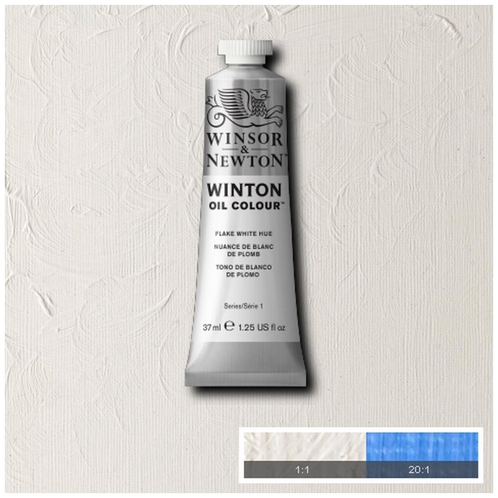 Winsor&Newton Масляная краска "Winton", оттенок белый свинец 37мл ...