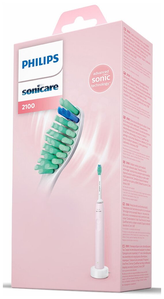 Электрическая зубная щетка Philips Sonicare 2100 Series HX3651