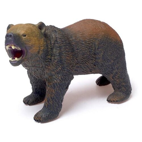Фигурка животного Бурый медведь, длина 28 см Зоомир 5155918 .