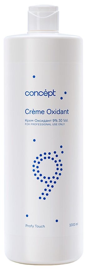 Concept, Крем-Оксидант 9% PROFY TOUCH, 1000 мл