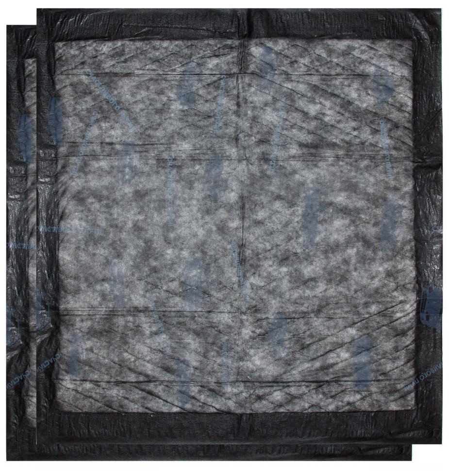 фото Коврик салона универсальный влаговпитывающий 60х60 (2 предмета) технофарм - арт. TF-1102