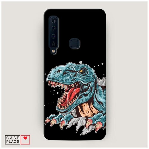 фото Чехол пластиковый samsung galaxy a9 2018 динозавр раптор case place