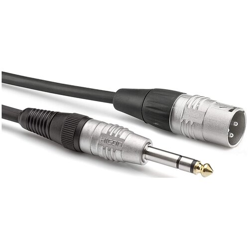 кабель аудио 1xjack 2xrca sommer cable hbp 6sc2 0090 0 9m Кабель аудио 1xJack - 1xXLR Sommer Cable HBP-XM6S-0090 0.9m