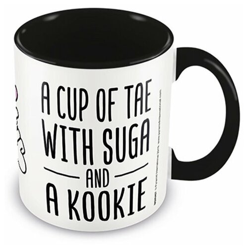 Кружка K-Pop: A Cup Of Tae (Black Coloured Inner) (315 мл