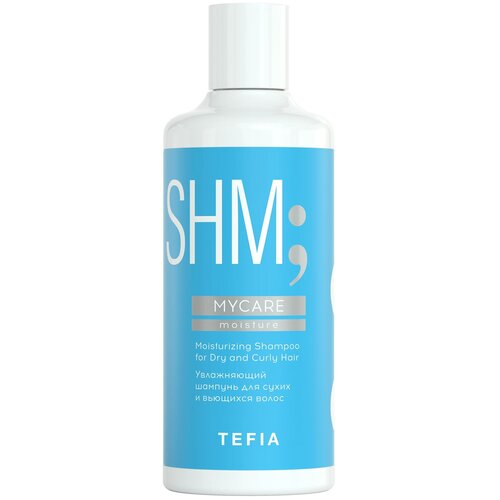 Tefia шампунь SHM MyCare увлажняющий для сухих и вьющихся волос, 300 мл tefia увлажняющий шампунь для сухих и вьющихся волос 1000 мл tefia mycare