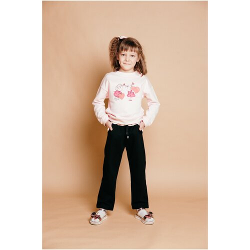 Комплект одежды DaEl kids, размер 110, розовый, черный