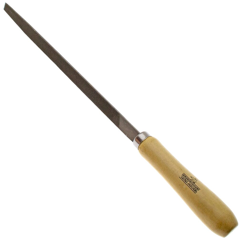 фото Напильник трехгранный, Чеглок, 16-06-432, с деревянной ручкой, 250мм №2