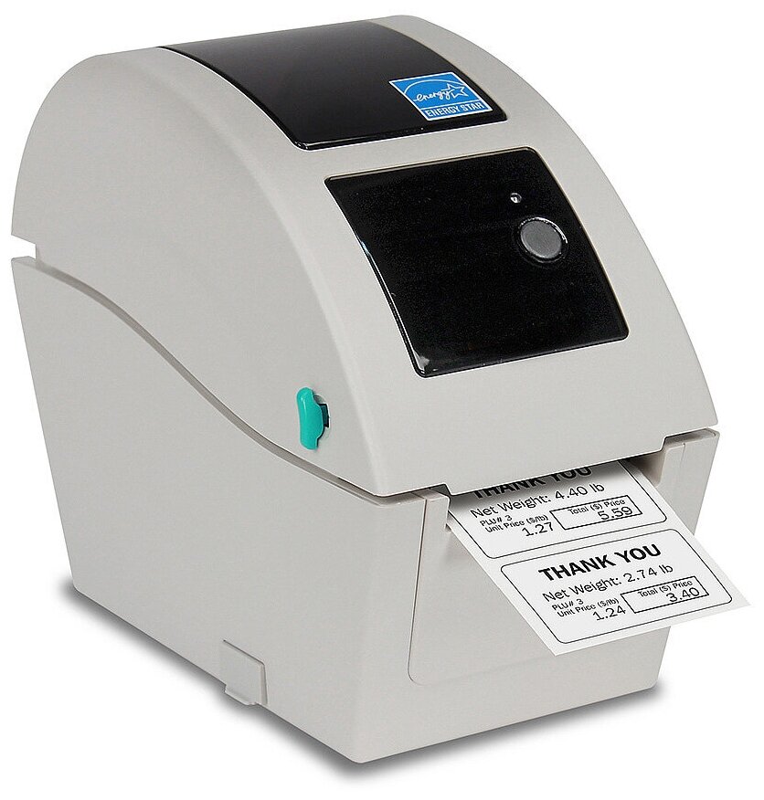 Принтер для чеков/наклеек термо TSC TDP-225 (USB/RS-232, Белый)