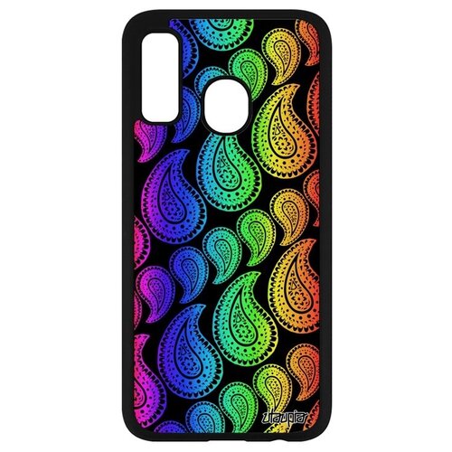 фото Противоударный чехол на телефон // galaxy a40 // "кружевной узор" радужный пейсли, utaupia, цветной