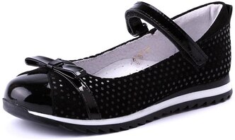 Туфли для девочек ELEGAMI 5-522301901, Черный, Размер 33