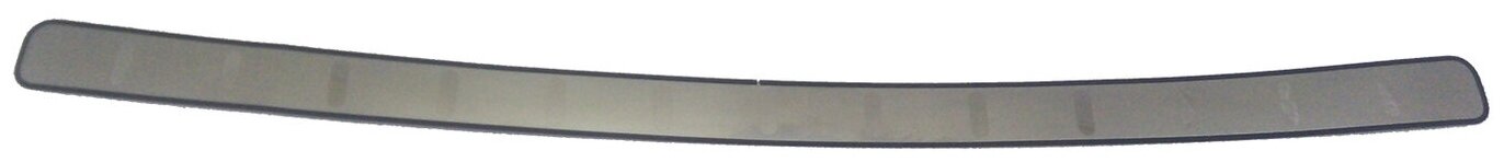 Хромированная накладка на задний бампер Nissan Tiida C12 2011+ B