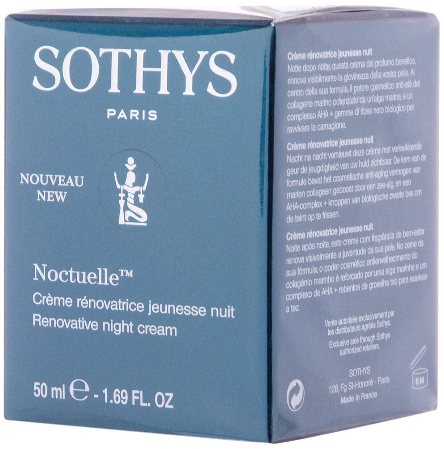 Sothys Обновляющий омолаживающий ночной крем Renovative night cream, 50 мл (Sothys, ) - фото №7