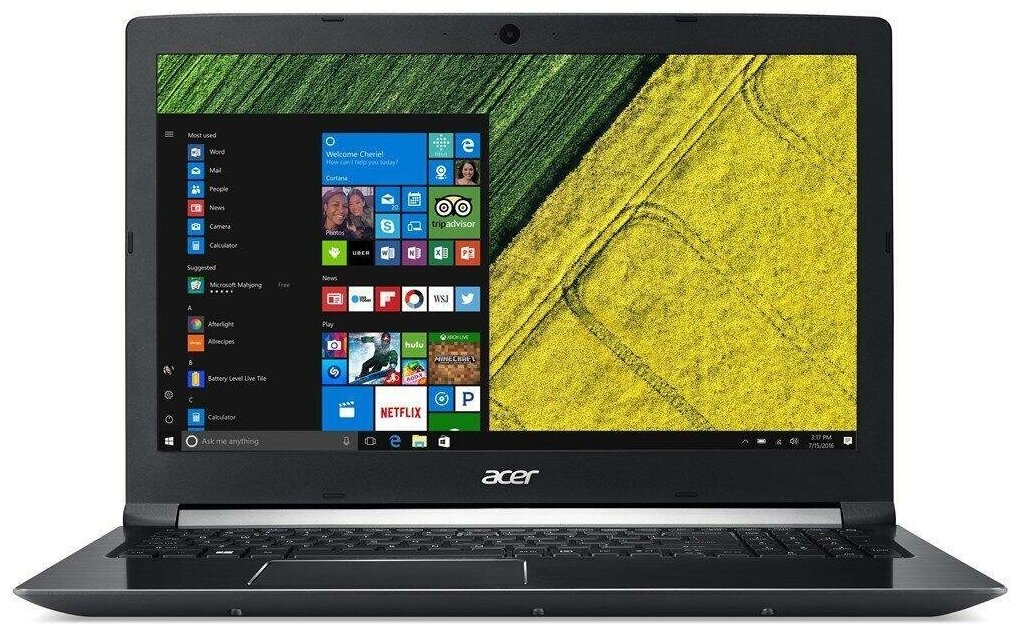 Ноутбуки Acer Ноутбук Acer Aspire A715-71G-58YJ