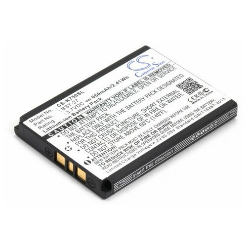 Аккумулятор для сотового телефона Sony Ericsson BST-37 аккумулятор ibatt ib u3 m356 650mah для sony ericsson w350i z520i j100i k600i w600i j220i j230i s600i w810c z550c w550c