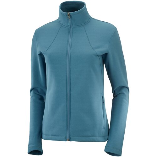 Флис горнолыжный SALOMON Sntial Warm Fz Fleece W Mallard Blue (US:XL)