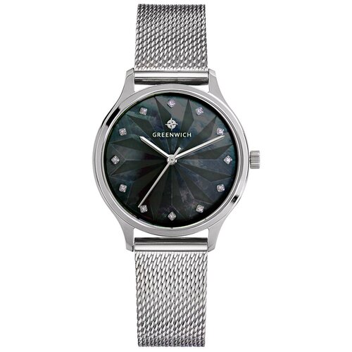 Наручные часы GREENWICH GW341.19.51, черный, серебряный