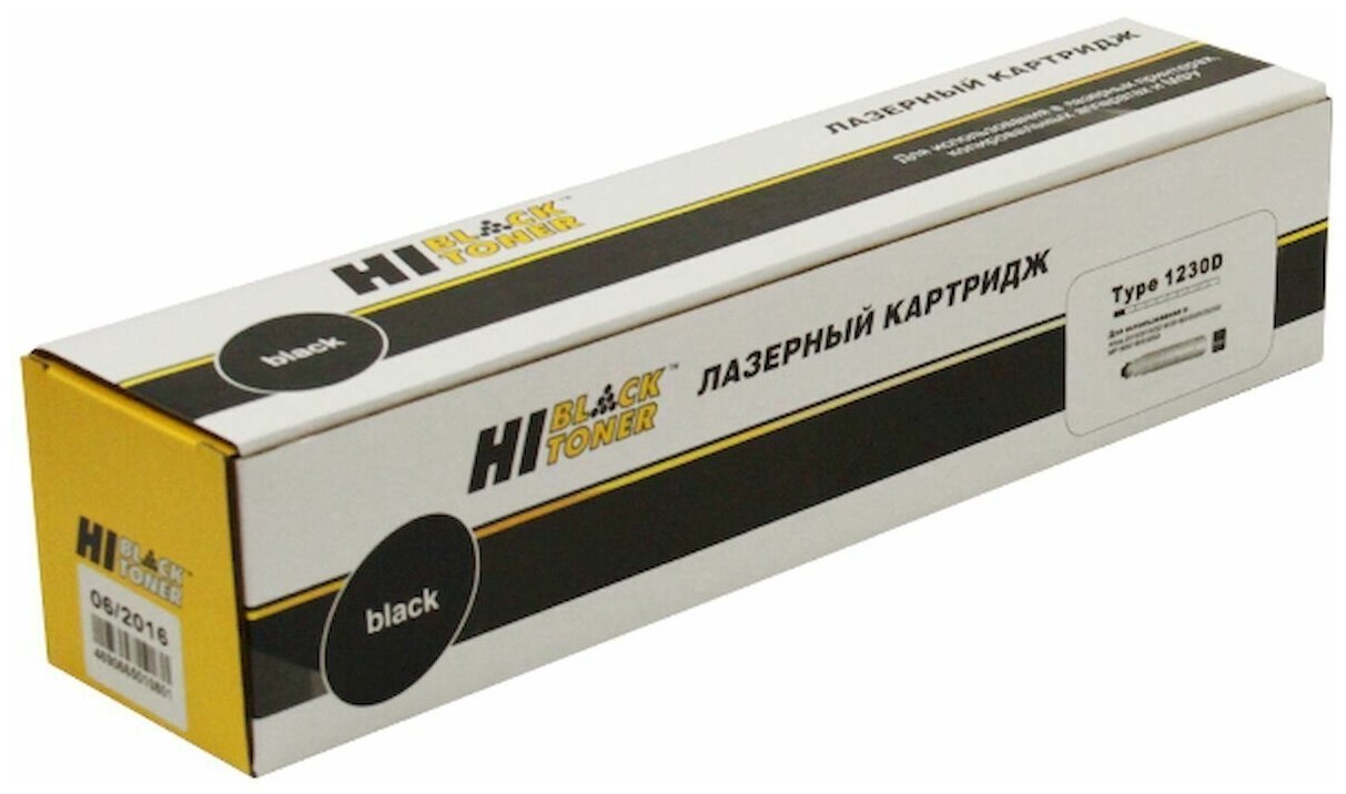 Картридж лазерный Hi-Black Type 1230D / 885094 черный (black), 9000 стр. при 5% заполнении листа A4 для Ricoh (30109056)