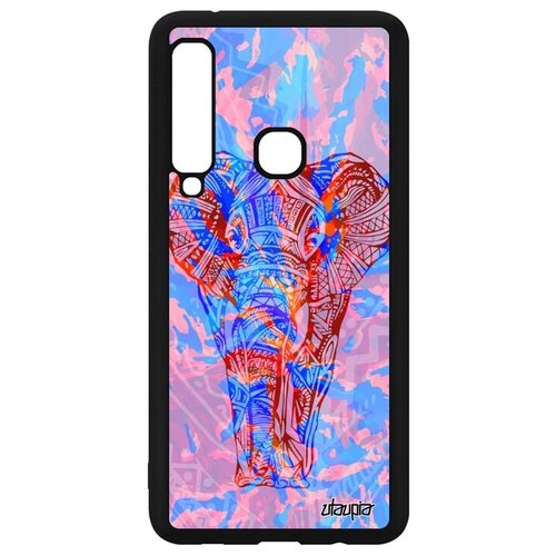фото Противоударный чехол на мобильный // galaxy a9 2018 // "слон" стиль elephant, utaupia, розовый