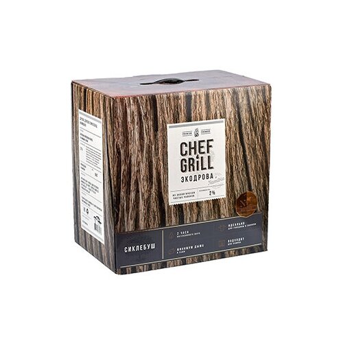 Дрова Сиклебуш CHEF GRILL, 8 кг