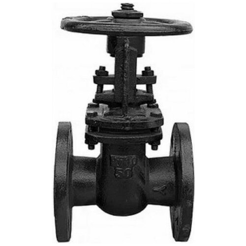 Задвижка чугунная фланцевая Ci 30ч6бр Ду100 Ру10