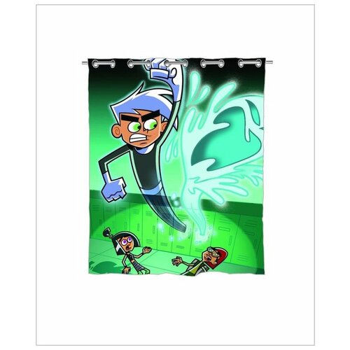 фото Штора в ванную дэнни-призрак, danny phantom №5, goodbrelok