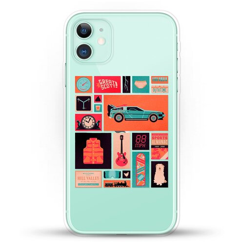 фото Силиконовый чехол back на apple iphone 11 andy & paul